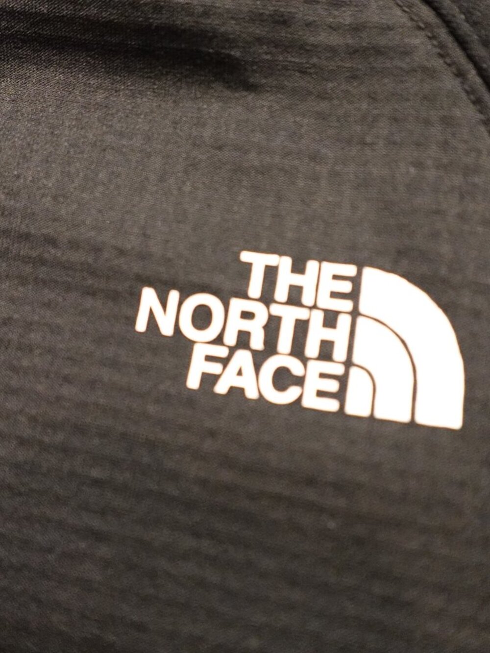 The North Face Full Zip Jacket Men’s Medium Black Fleece Grid Tech Mountain Peak - Picture 10 of 13